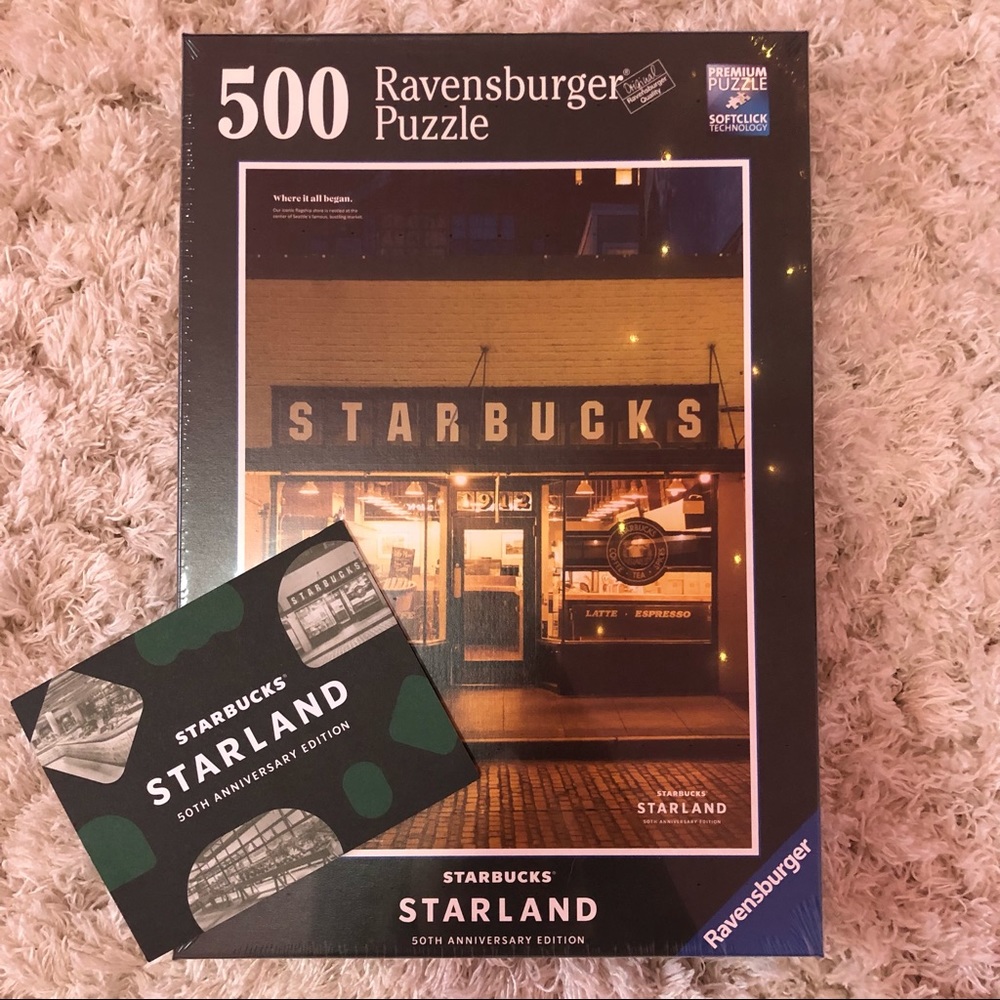 NWT Starbucks Collectable Ravensburger Puzzle 500 Pieces 🧩